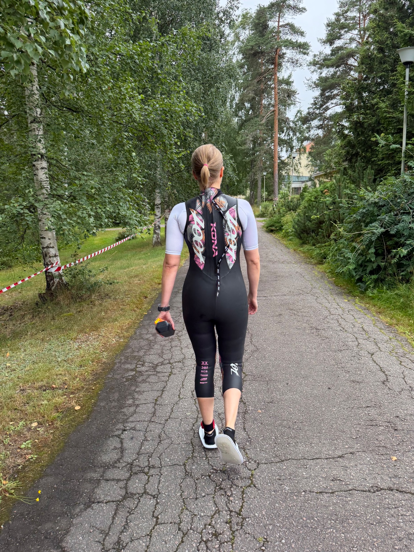 Kävely rantaan